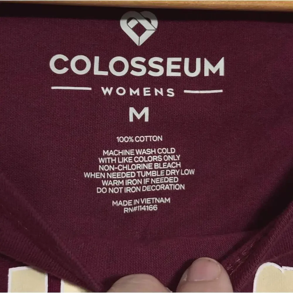 FSU Seminoles Hoodie Women's Medium NWT Florida State *SEE NOTES Colosseum Logo - Picture 8 of 8